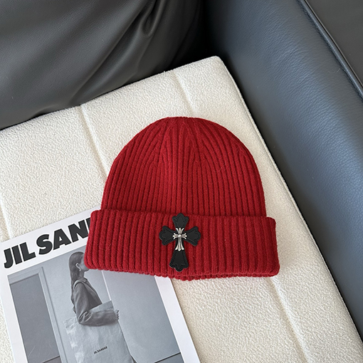 クロムハーツ クロスウールニット帽