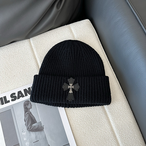クロムハーツ クロスウールニット帽