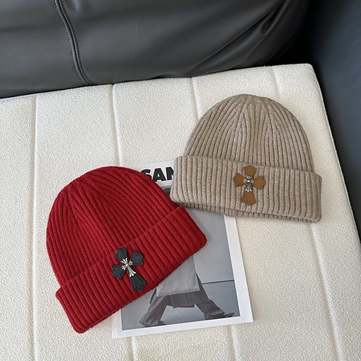 クロムハーツ クロスウールニット帽