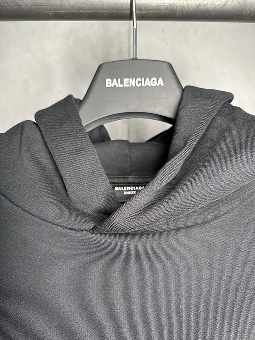 バレンシアガ Balenciaga IBスローガン反射プリントパーカー