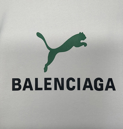 バレンシアガ Balenciaga プーマ コラボレーション ロゴプリント パーカー