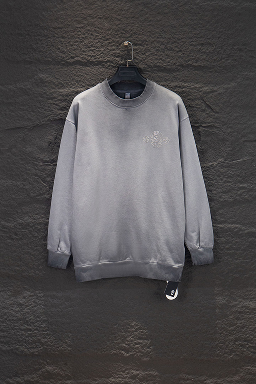 クロムハーツスーパーコピー 新作ラインストーンカラーバーニングパーカー