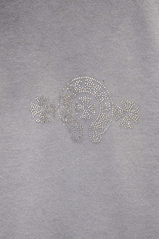 クロムハーツスーパーコピー 新作ラインストーンカラーバーニングパーカー