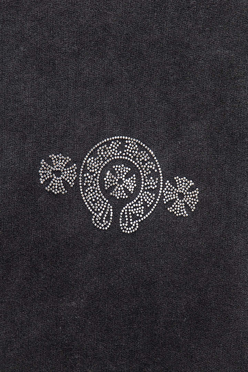 クロムハーツスーパーコピー 新作ラインストーンカラーバーニングパーカー