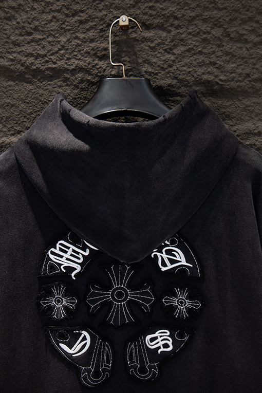 クロムハーツ ディストレストシリーズ パーカー