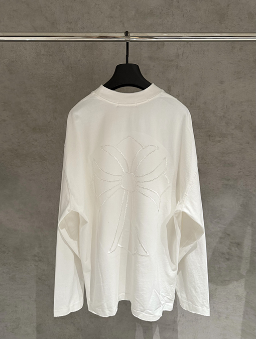 クロムハーツコピー ヘビーウェイト刺繍ロングスリーブスウェットシャツ