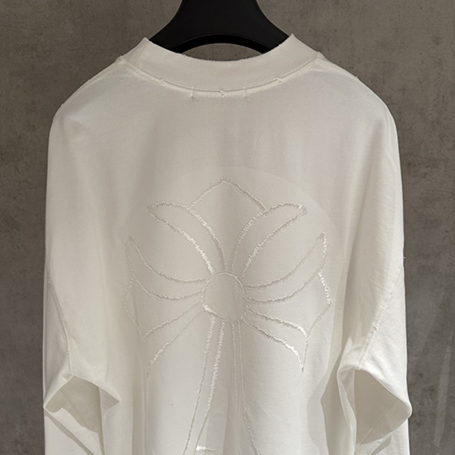 クロムハーツコピー ヘビーウェイト刺繍ロングスリーブスウェットシャツ