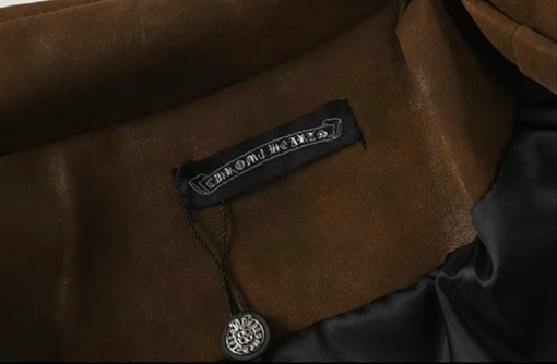 クロムハーツ ランウェイスタイルのスエードジャケット