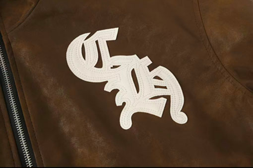 クロムハーツ ランウェイスタイルのスエードジャケット