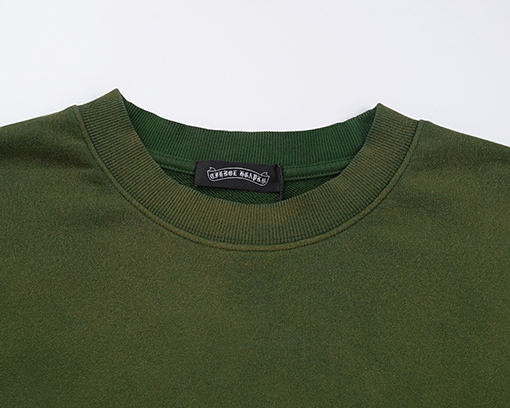 クロムハーツ クロスホースシューラインストーンヘビーデューティースウェットシャツ