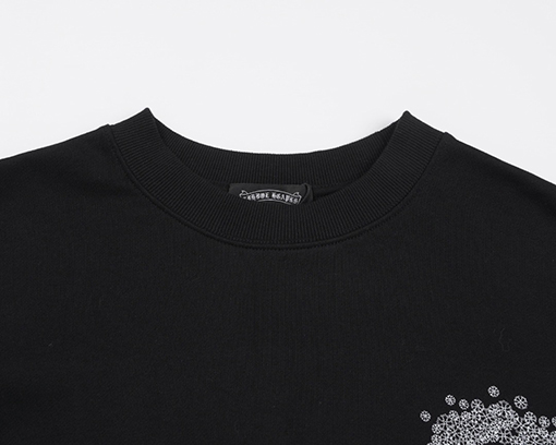 クロムハーツスーパーコピー 新しいクロスステッチハードウェアの長袖スウェットシャツ