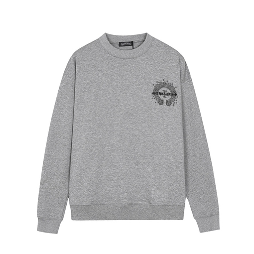 クロムハーツスーパーコピー 新しいクロスステッチハードウェアの長袖スウェットシャツ