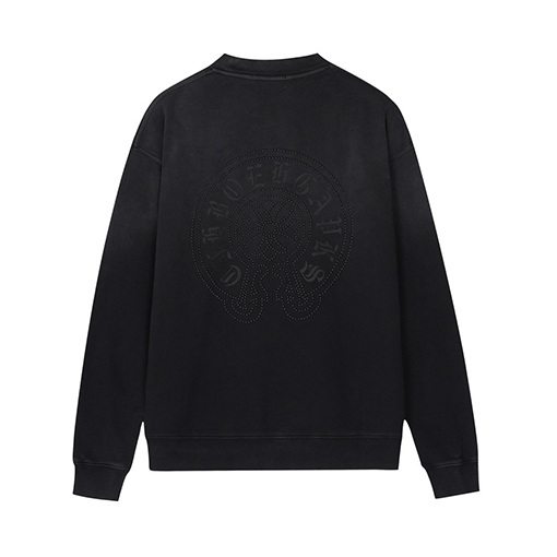 クロムハーツ クロスホースシュー ブラックダイヤモンド ヘビーインダストリー パーカー