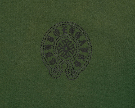 クロムハーツ クロスホースシュー ブラックダイヤモンド ヘビーインダストリー パーカー