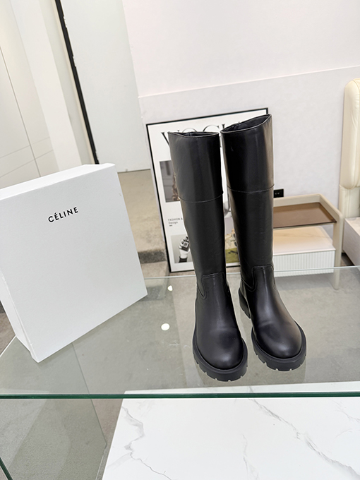 セリーヌコピー 新しいスリップオン乗馬ブーツ