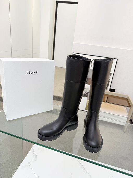 セリーヌコピー 新しいスリップオン乗馬ブーツ