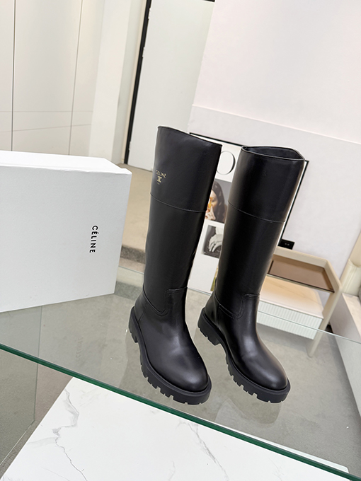セリーヌコピー 新しいスリップオン乗馬ブーツ