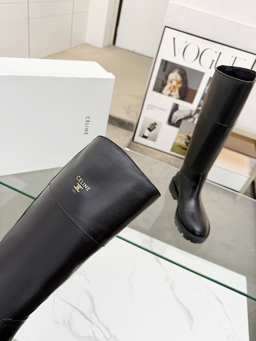 セリーヌコピー 新しいスリップオン乗馬ブーツ