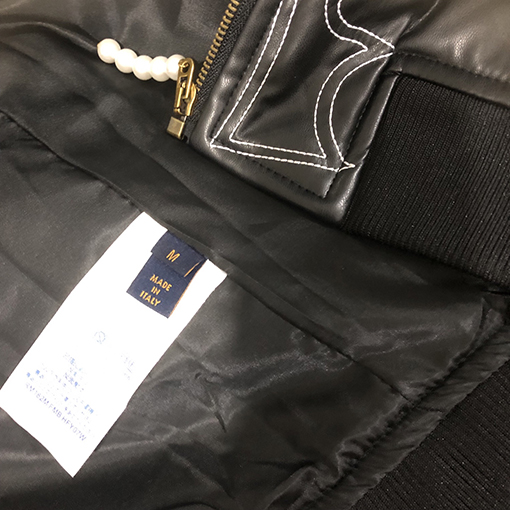 ルイヴィトン LV ファレルウィリアムズ限定刺繍レザーボンバージャケット