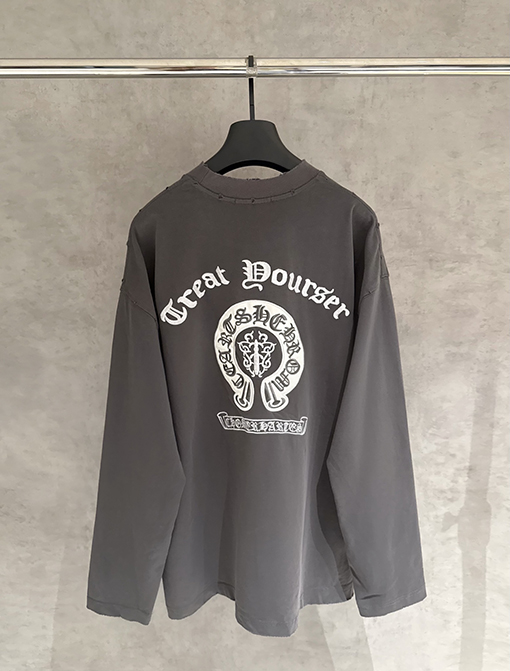 クロムハーツ 厚の刺繍スウェットシャツ