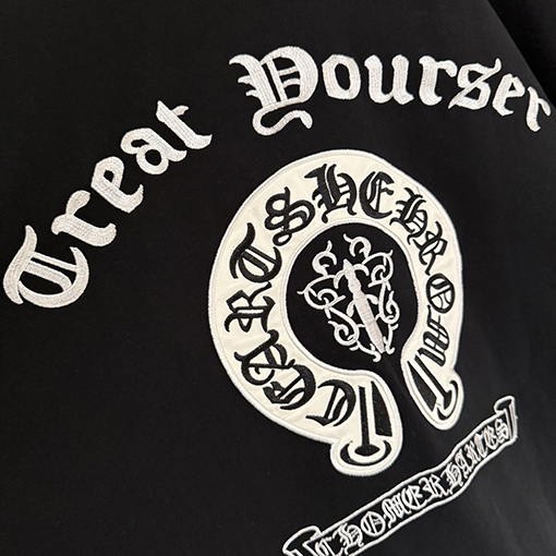 クロムハーツ 厚の刺繍スウェットシャツ