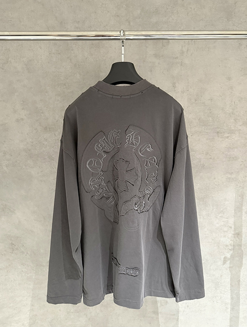 クロムハーツコピー クラシックな長袖刺繍スウェットシャツ