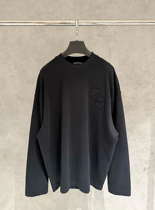 クロムハーツコピー クラシックな長袖刺繍スウェットシャツ