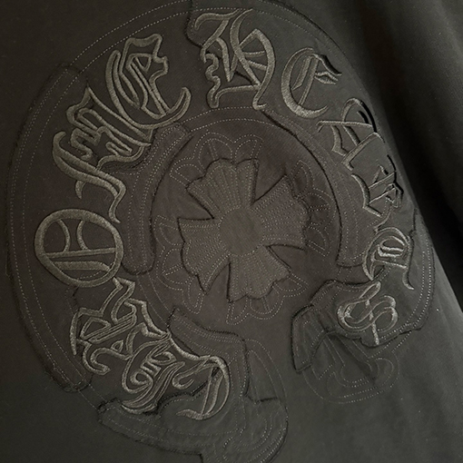 クロムハーツコピー クラシックな長袖刺繍スウェットシャツ