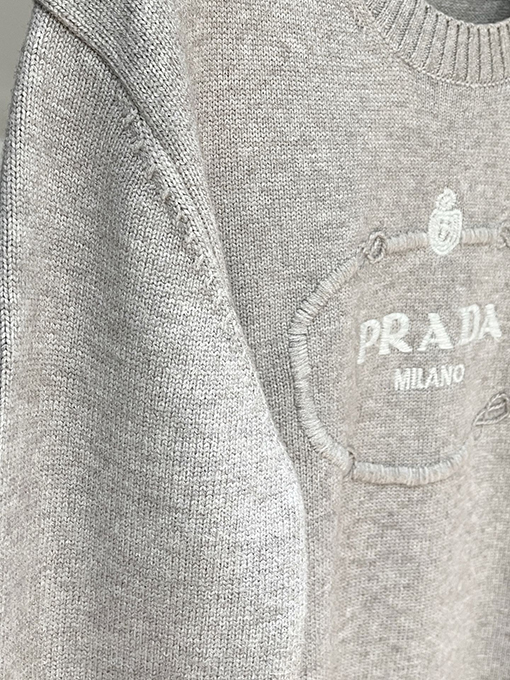 プラダコピー PRADA 新しい刺繍ロックセーター