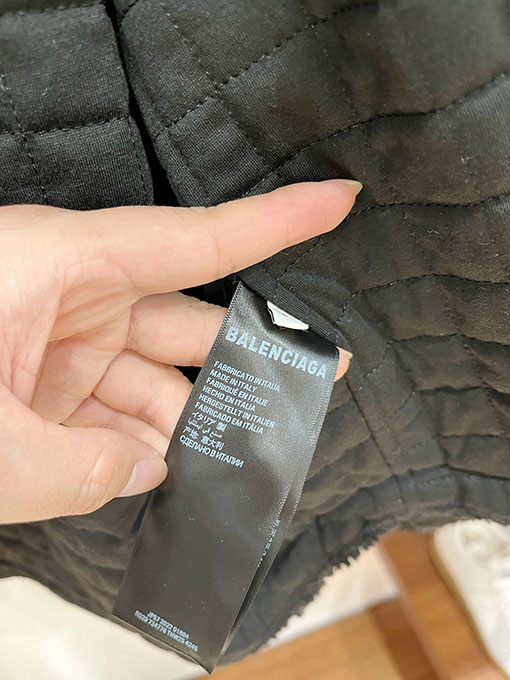 バレンシアガ eddy Fleece テディフリーススリーブパッチジャケット