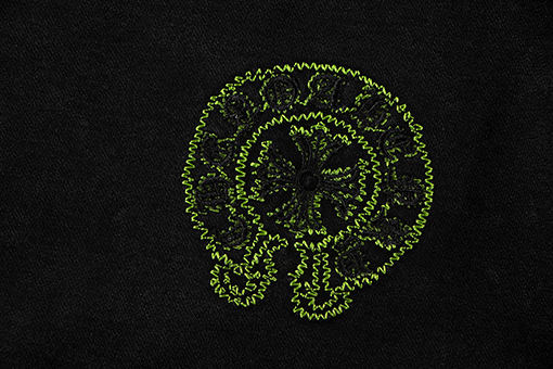 クロムハーツコピー 高品質のヘビーデューティー刺繍入りテリースウェットシャツ