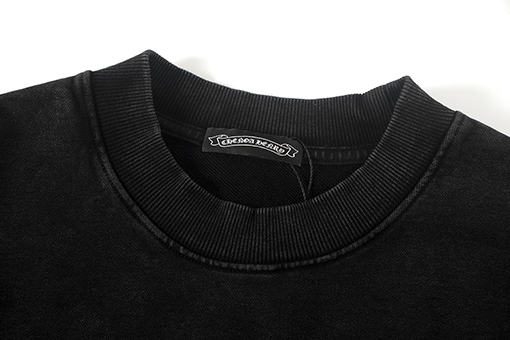 クロムハーツコピー 高品質のヘビーデューティー刺繍入りテリースウェットシャツ