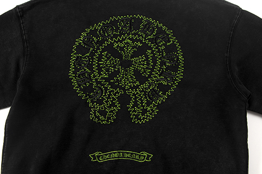 クロムハーツコピー 高品質のヘビーデューティー刺繍入りテリースウェットシャツ