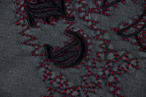 クロムハーツコピー 高品質のヘビーデューティー刺繍入りテリースウェットシャツ