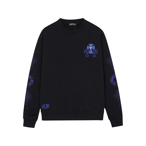 クロムハーツ 秋冬ヘビー刺繍シリーズスウェットシャツ