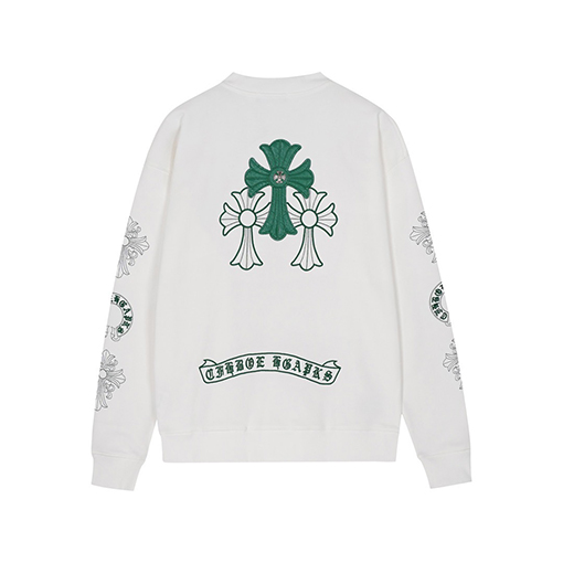 クロムハーツ 秋冬ヘビー刺繍シリーズスウェットシャツ