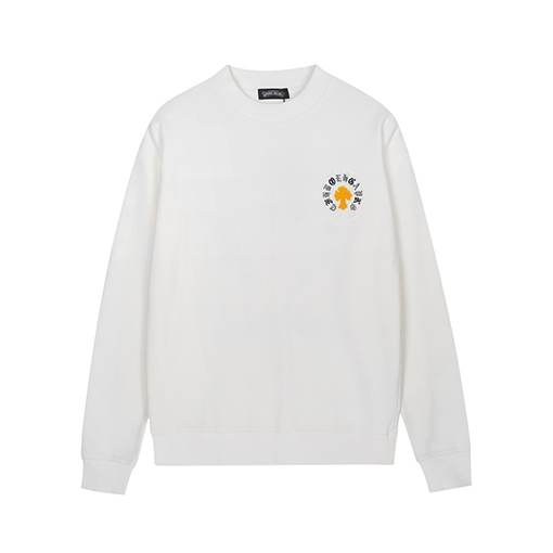 クロムハーツ クラシック高品質のヘビーデューティー刺繍入りテリースパーカー