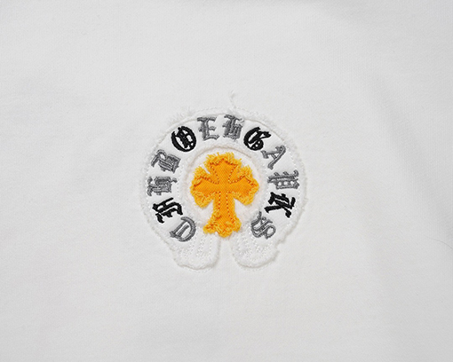 クロムハーツ クラシック高品質のヘビーデューティー刺繍入りテリースパーカー