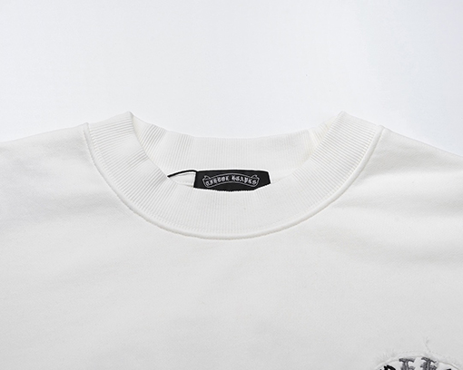 クロムハーツ クラシック高品質のヘビーデューティー刺繍入りテリースパーカー