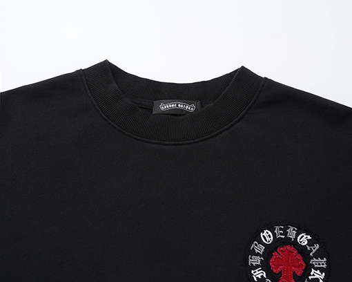 クロムハーツ クラシック高品質のヘビーデューティー刺繍入りテリースパーカー