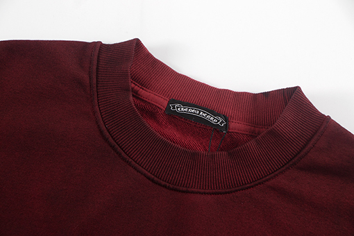 クロムハーツコピー 高品質のヘビーデューティーアップリケ刺繍入りテリースウェットシャツ