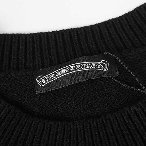 クロムハーツスーパーコピー 馬蹄形のダメージニットセーター