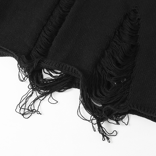 クロムハーツスーパーコピー 馬蹄形のダメージニットセーター