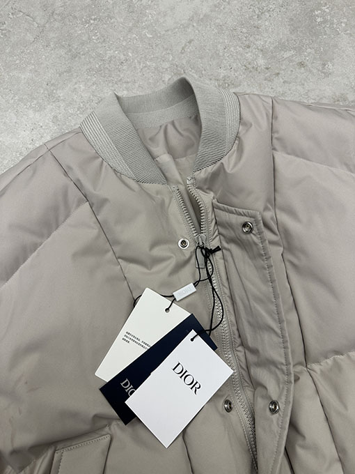ディオール 張仔刺繍入り中綿ジャケット