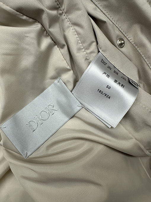 ディオール 張仔刺繍入り中綿ジャケット