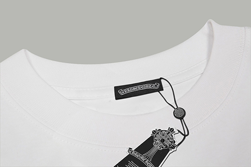 クロムハーツ フロントとバックにクロスロゴプリント長袖シャツ