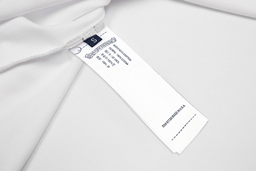 クロムハーツ フロントとバックにクロスロゴプリント長袖シャツ