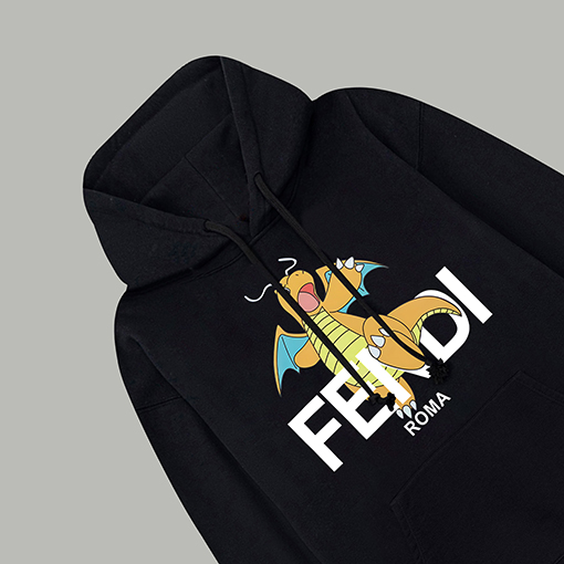 フェンディ リトルファイアドラゴンロゴパーカー