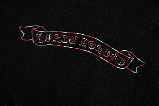 クロムハーツ 刺繍入りテリースウェットシャツ