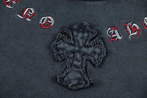 クロムハーツ 刺繍入りテリースウェットシャツ